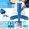 Professional Pool Cleaning Brush Set Portable Pond Vacuum Jet Underwater Cleaner with Handle for Swimming Pools Cleaning Tools