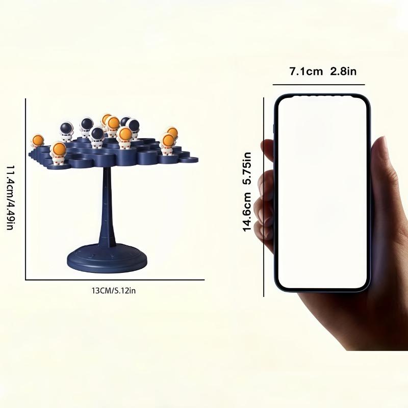 Игра-баланс «Дерево космонавта» развивает реакцию и навыки критического мышления, идеально подходит для семейных посиделок и вечеринок. Настольная игра