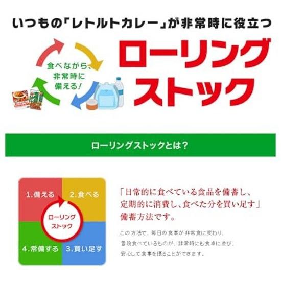 House Delicious Curry 2 Types 10 Servings (Vegetable Keema) Retort Food Emergency Preserved No Heating Required Stockpiling Rolling Stock Set Purchase