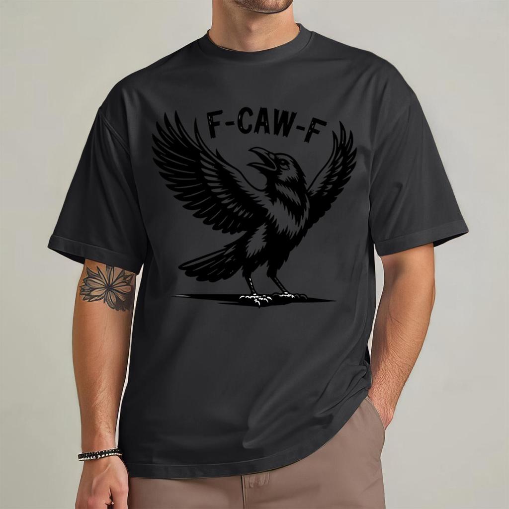 Men's Fashion Casual Printed Short Sleeve Round Neck Pullover Tops