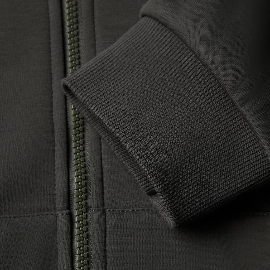 Li Ning Sports Lifestyle Series Anti-Static Anti-Bacterial Warm Fleece Hooded Logo Long Sleeve Zipper Cardigan Sweatshirt Unisex Sweatshirt AWDUC87-6