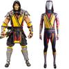 Костюм для косплея Скорпиона из Mortal Kombat из ткани лайкра для фанатов игры