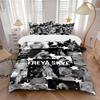3Pcs Freya Skye Star Collage Bedding Sets For All Sizes New 3D Printed Bed Cover Comforter Duvet Cover Pillowcase Bedroom Decoration
