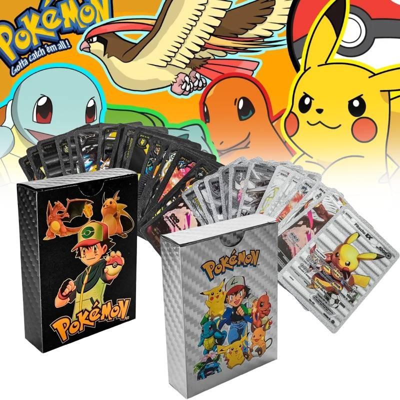 Cards Foil Pack Of 55 Pcs Assorted Card Toy Collect Gift Peripheral