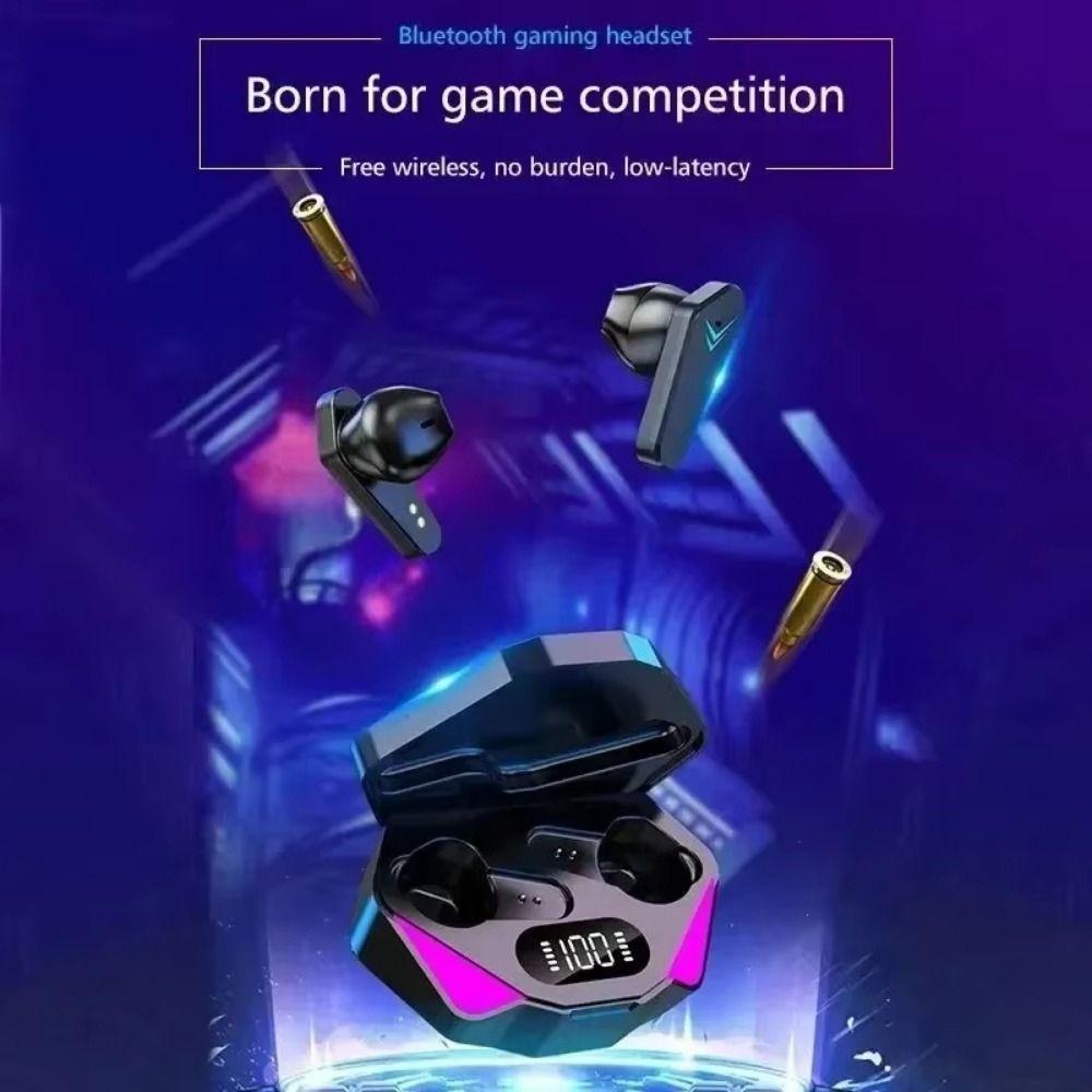 Беспроводные наушники-вкладыши со светодиодным дисплеем и зарядным кейсом, беспроводные Bluetooth-наушники, работающие