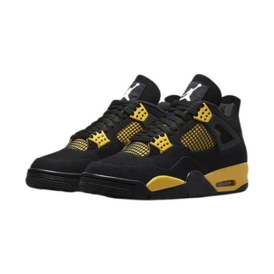 Air Jordan 4 Retro Yellow Thunder 2023 AJ4 JORDON 4 Мужские DH6927-017