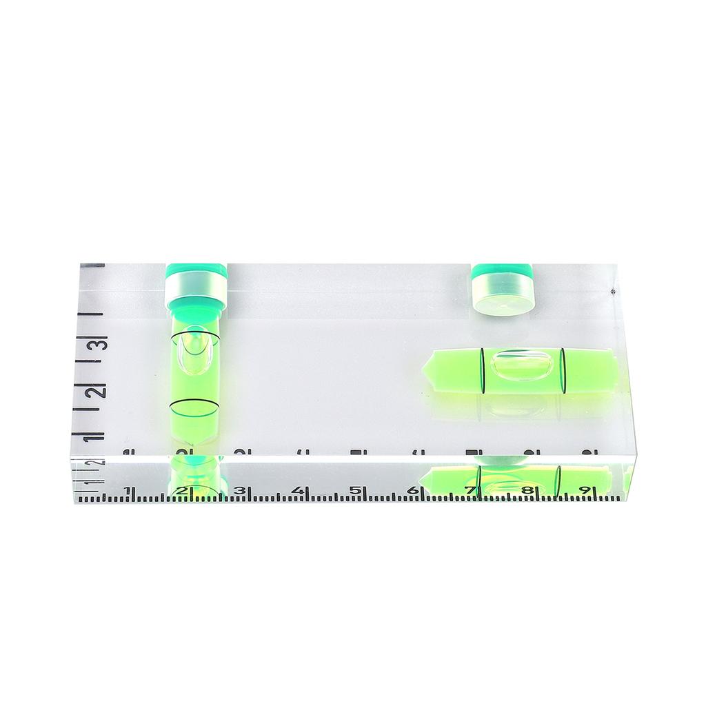 Магнитный акриловый пузырьковый уровень горизонтальный вертикальный портативный карманный уровень для украшения дома