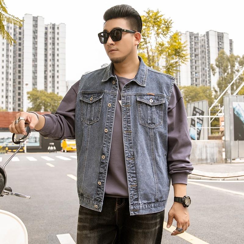 Винтажная мужская джинсовая куртка без рукавов, джинсовая куртка в западном стиле, жилет Tucker