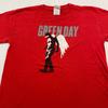 Винтажная футболка GREEN DAY 2004 года РАЗМЕР L american idiot rock tour
