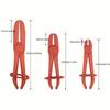 Набор инструментов для хомутов нейлоновых шлангов 3 шт./набор Зажим для тормозной, топливной и водяной линии Плоскогубцы для хомутов Инструмент для работы без рук Инструменты для ремонта автомобилей Плоскогубцы для шлангов