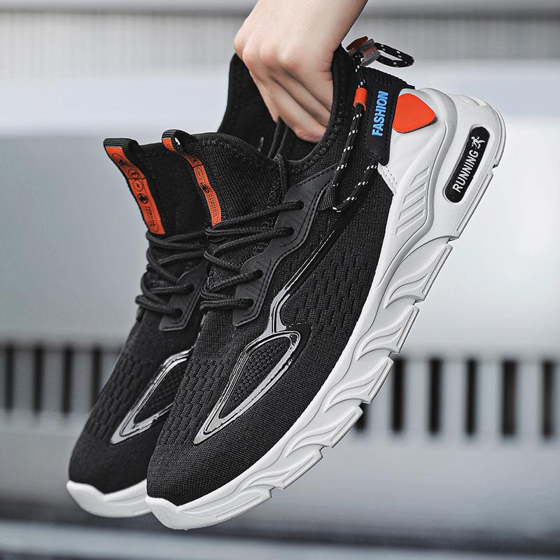 Спортивная обувь Уличная Мода Повседневная Обувь для Бега Мягкая Удобная Дышащая Легкая Сетчатая Обувь Мужская Спортивная Обувь