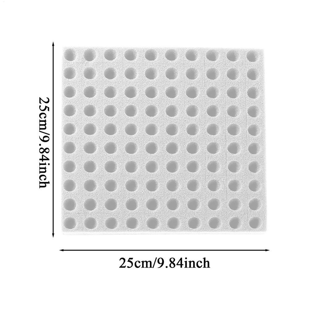 Грязеустойчивый рассадный спонж Беспочвенный пенопластовый рассадный субстрат Спонж для семян Кубик для выращивания Квадрат для выращивания Гидропоника Садовые принадлежности