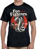 FOO FIGHTERS Хэви-метал группа Черная футболка