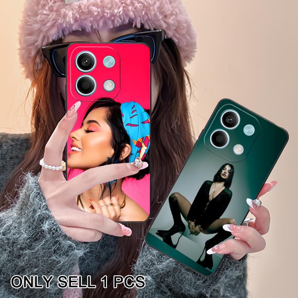 Модный матовый чехол из ТПУ Becky G для мобильного телефона Xiaomi Redmi 15 14 13 12 A5 3 2 1 C Plus 4G 5G, цветная печать