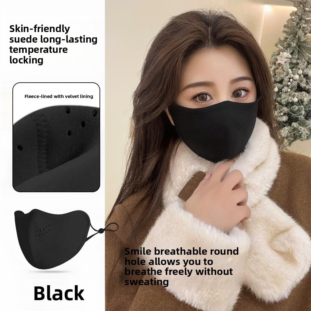 Dustproof Warm Mask Washable Face Cover New Face Mask Autumn and Winter