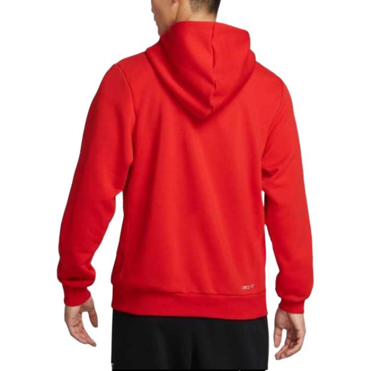 Nike FW24 Флисовая серия AS M NK DF SI PO HD Удобная Универсальная Толстовка Мужские худи Красный FZ0219657