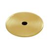 BeatSonic OnlyOne Muni Ceiling Mount Pendant Light Cover, Flat Mount Matte Brass, with Cord Stopper, for Pendant Lights, Matte Brass, MAC04