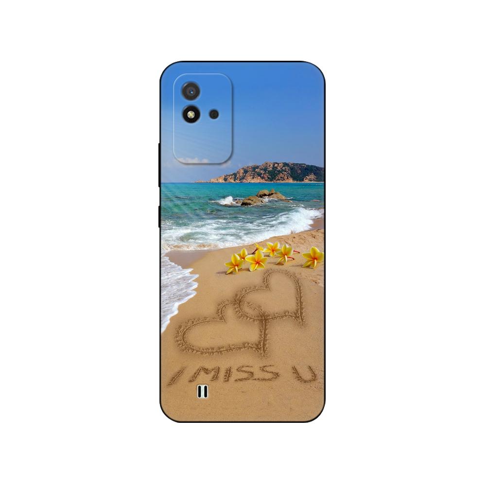 Для Realme Narzo 50i чехол 6,5 дюймов силиконовая задняя крышка для OPPO Realme Narzo50i 50 i мягкий чехол RMX3235 чехол для телефона черный чехол из ТПУ