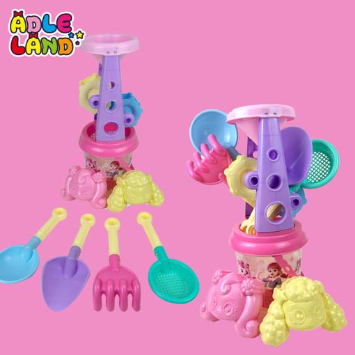 Sweet and Sour Catch Tiniping Sand Play Tiniping Season 4 Sea Outdoor Play Toy, Korean Popular Characters