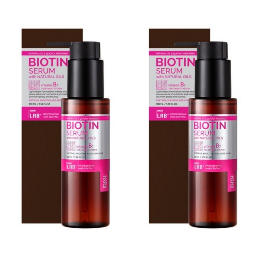 HAARAZ Hair Lab+ Биотиновая сыворотка для волос 100 мл*1 шт./2 шт.