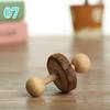 Натуральные Деревянные Игрушки-Грызунки для Мелких Животных - Формы Кроликов, Гантели, Моноцикл и Ролик с Колокольчиком