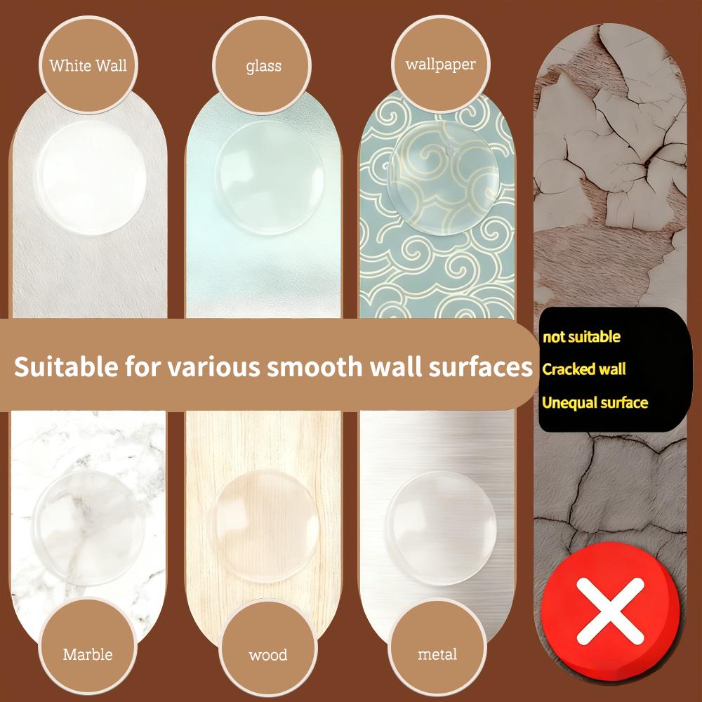 Стопоры для дверей Силиконовые буферы для дверных ручек Защита стен Дверные ручки Бамперы Защищенная мебель Ударопоглощающие накладки Противоударные кольца