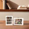 Shake Away Anxiety Bookshelf Figurine Wooden Miniature Book Nook Decoration Mini Pocket