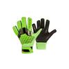 Детские вратарские перчатки — черные/зеленые — F100 Resist