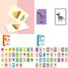 Pack Of 33 Bilingual Flashcards Set For Kids Language Learning with Bahasa Indonesia And English Animal Vocabulary