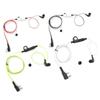 2 Way Earphone PTT Mic 2 Pin Walkie Talkie Earphones Noodle Headphone Cord for Kenwood Baofeng