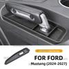 Handbrake Pad For Ford Mustang S650 GT Dark Horse EcoBoost 2024 2025 2026 2027 LHD RHD Car Silicone Non-Slip Dust-Proof Mat