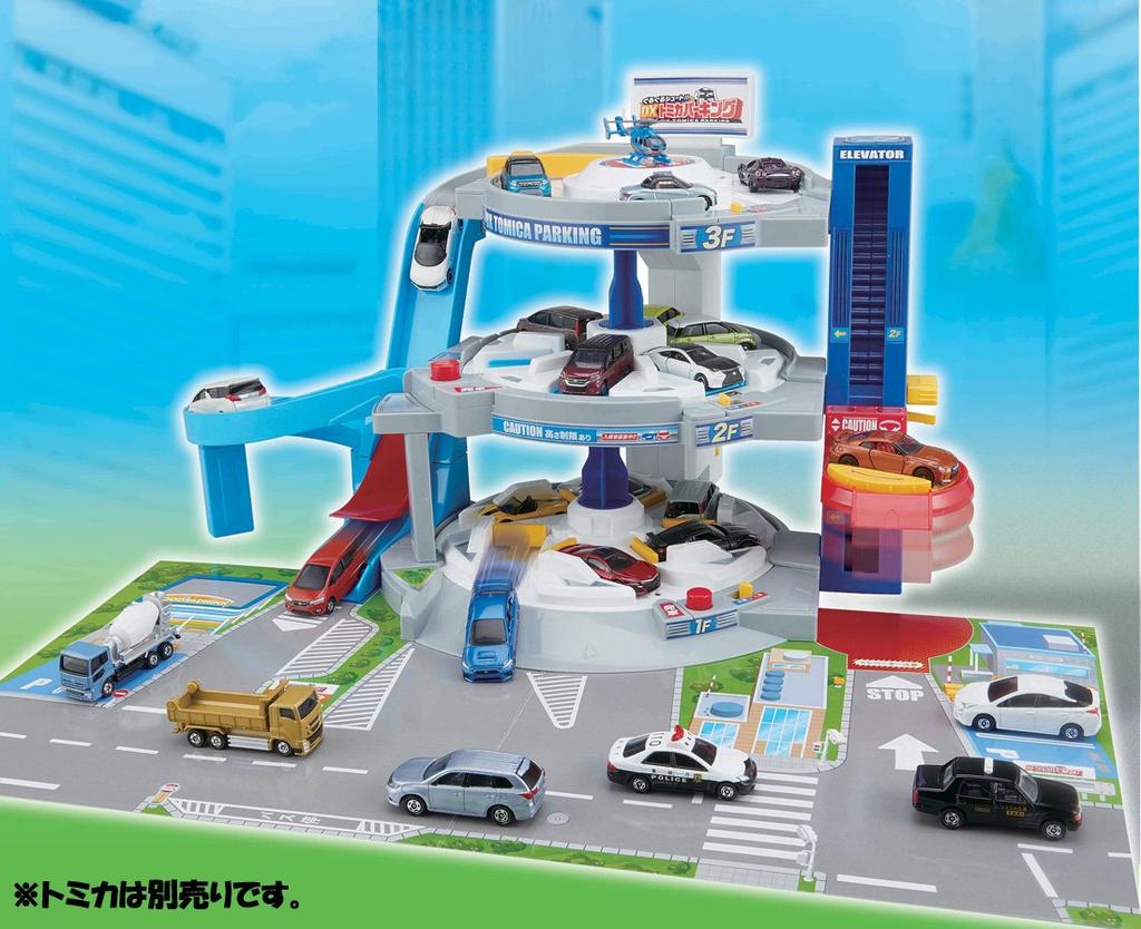 Tomica Guru Guru DX Tomica Parking Unisex Shoot!!