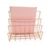 Ins Minimalist Iron Desktop Storage Rack Organizer Table Organizer Rack Document Book Rack Desk Multi Functional Storage Rack
