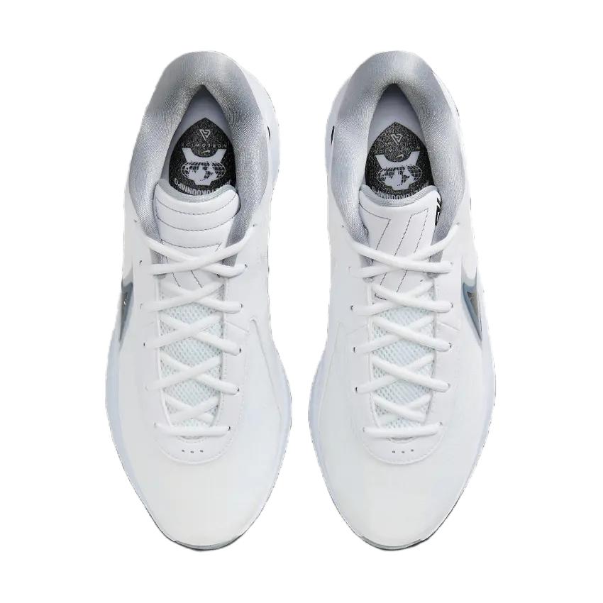 Nike Кроссовки Zoom Freak 6 GS Белый Черный Вольф Грей FQ7378-101