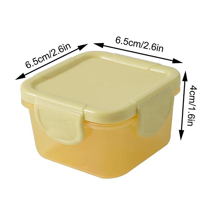 Мини-холодильник, четкий пластиковый футляр для хранения детского питания, герметичный кухонный контейнер для микроволновой печи