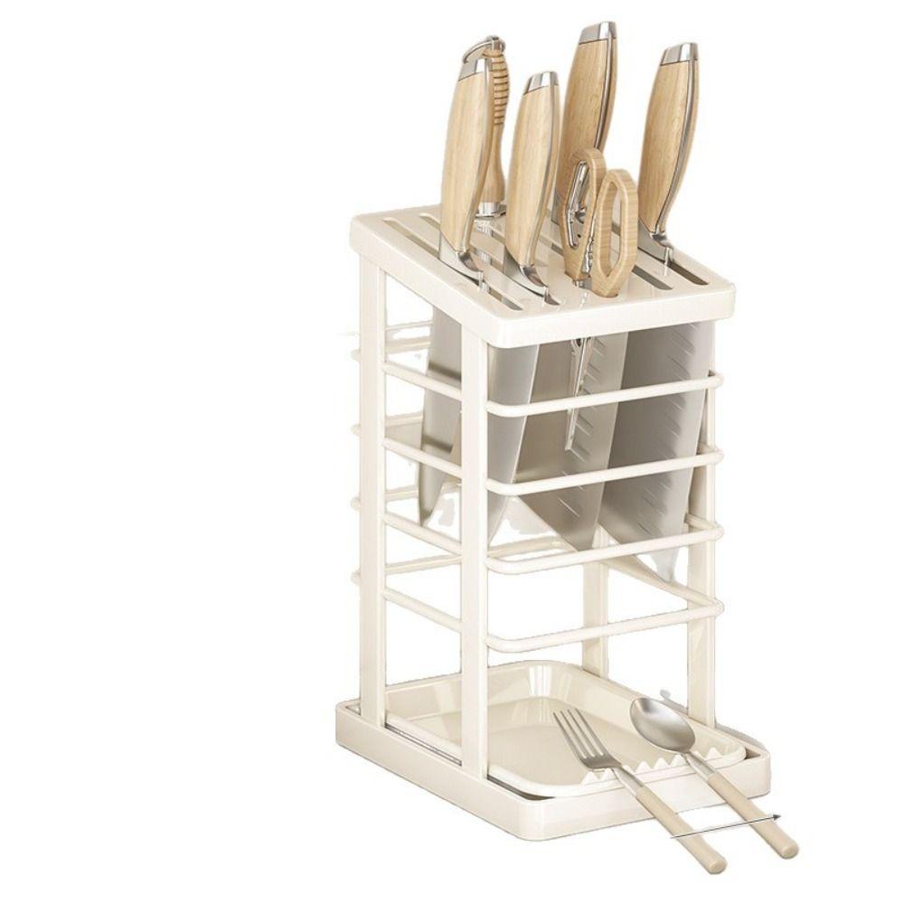 Square Kitchen Utensils Storage Holder Plating Kitchen Countertop Storage Rack  Kitchen Use