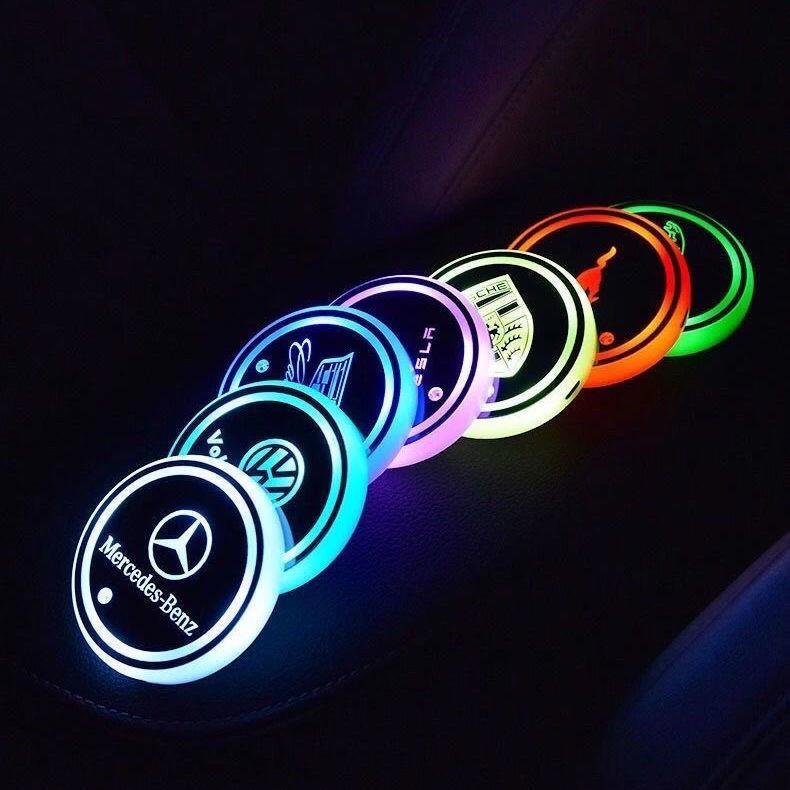 Светодиодная подсветка подстаканников, семь цветовых вариантов для интерьера Honda