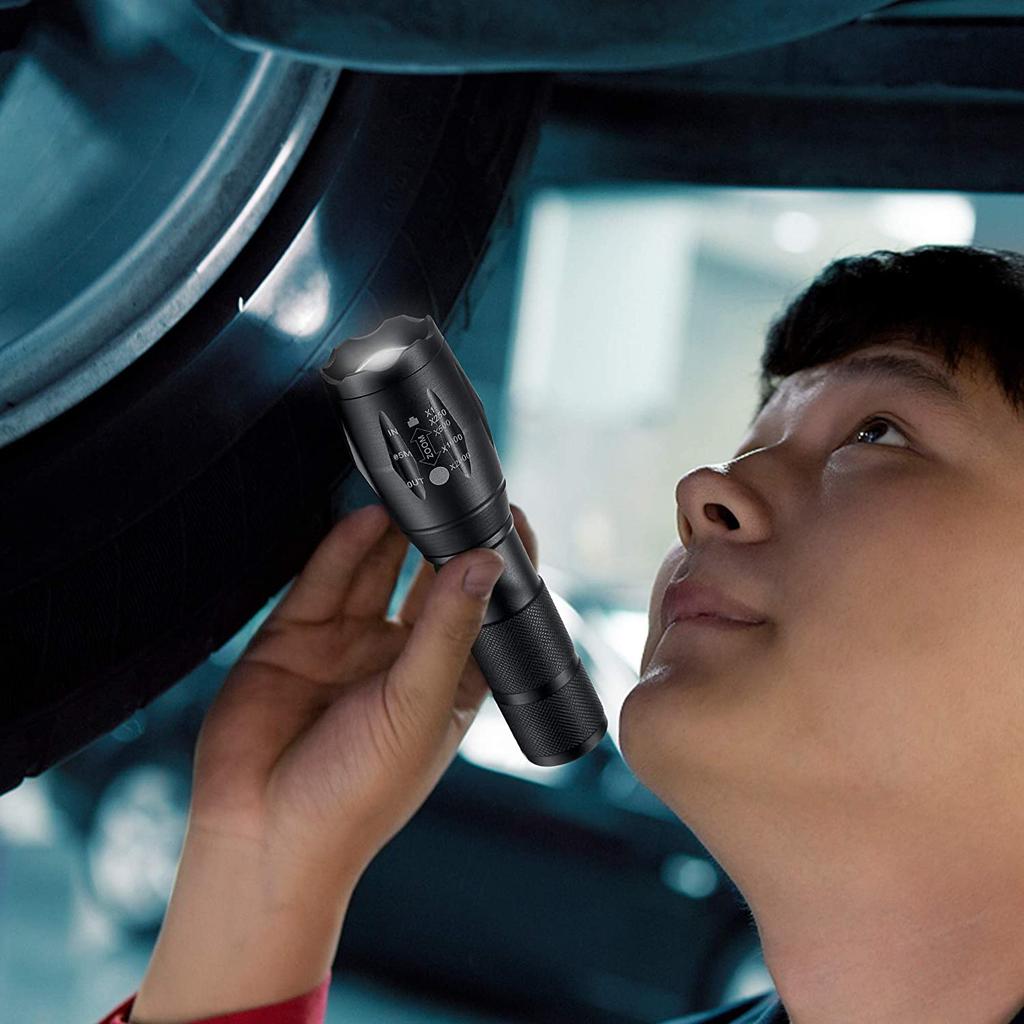 Наивысшая мощность привела режимы освещения фонариков 5 из алюминиевого сплава Масштабируемый свет водонепроницаемый материал