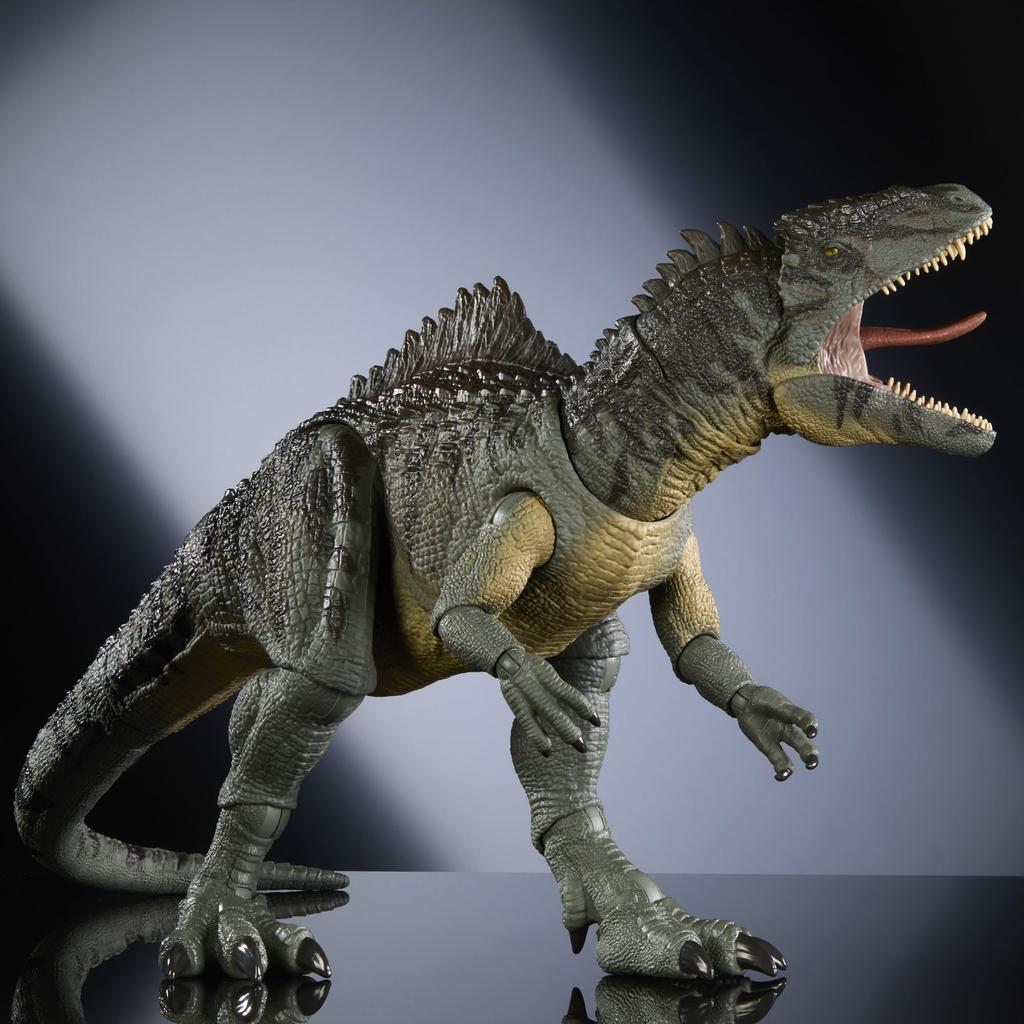 Mattel JURASSIC WORLD Hammond Collection Фигурка динозавра-гиганотозавра Игрушка Общая длина 72 см Для детей от 8 лет Зеленый HXF57 Длина для детей Прибл.