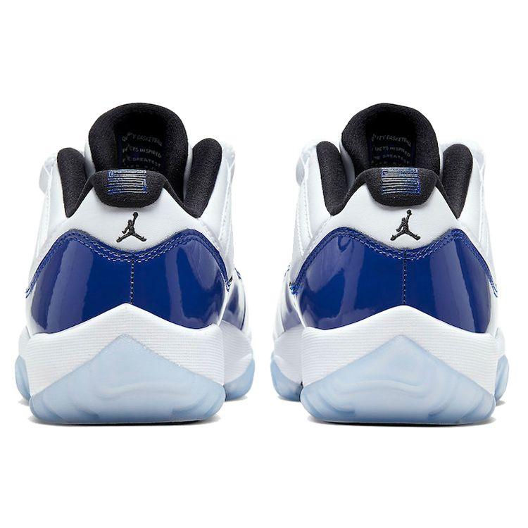 Кроссовки женские Air Jordan 11 Retro Low Concord Sketch Синие Белые Черные AH7860-100