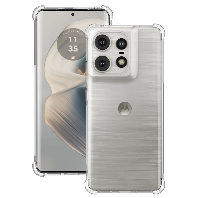 Shockproof Airbag TPU Case for Motorola Moto Edge 50 Pro Edge 50 Fusion Transparent Protective Ultra Thin Clear Full Protection Cover