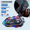 Y20 MAX Bluetooth 5.3 мотоциклетный шлем интерком комплект громкой связи водонепроницаемый интерфон 1000 мАч MP3 музыкальный плеер динамик