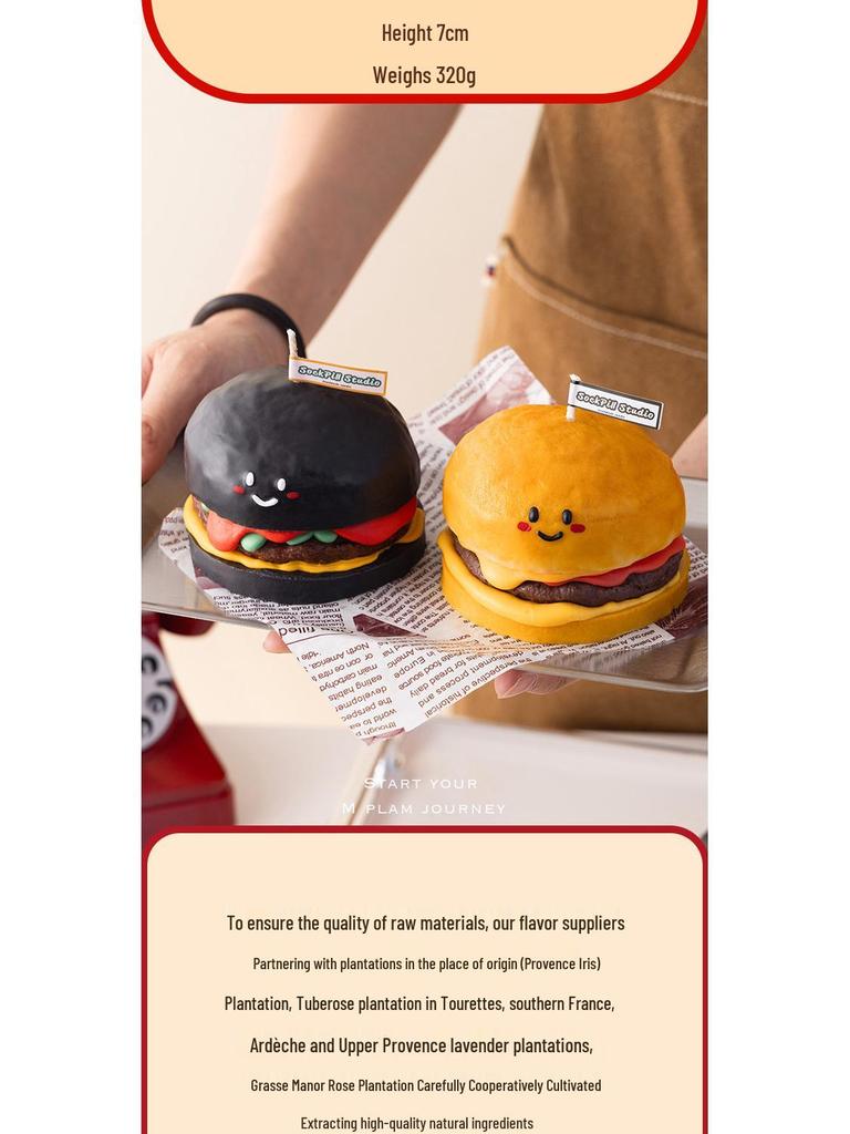 Оригинальная ароматическая свеча "McBurger" - Уникальный подарок на день рождения и сувенир из Макдоналдс