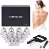 12/22 Cups Cupping Set for Massage Chinese Cupping Kit with Hand Pump Suction Cup Set High-quality Vacuum Cupper