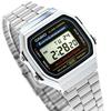 Мужские цифровые наручные часы Casio A168W черные, доступны различные модели.