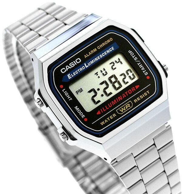 Мужские цифровые наручные часы Casio A168W черные, доступны различные модели.