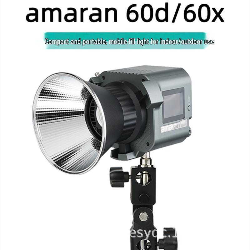 Aputure Aimolra COB 60dS Ручной светодиодный заполняющий свет для съемок на открытом воздухе и прямых трансляций