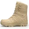 Men's Waterproof Anti-Slip Tall Boots Desert Outdoor Hiking Boots Large Size Tactical Military Shoes 39-47