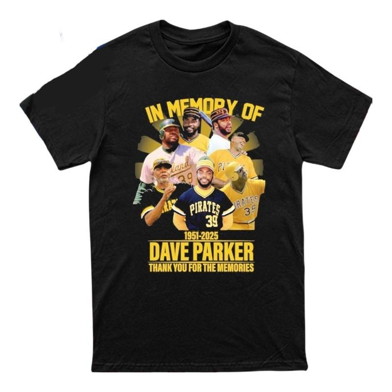 Memory of Dave Parker 1951-2026 Thank You For The Memories T-shirt