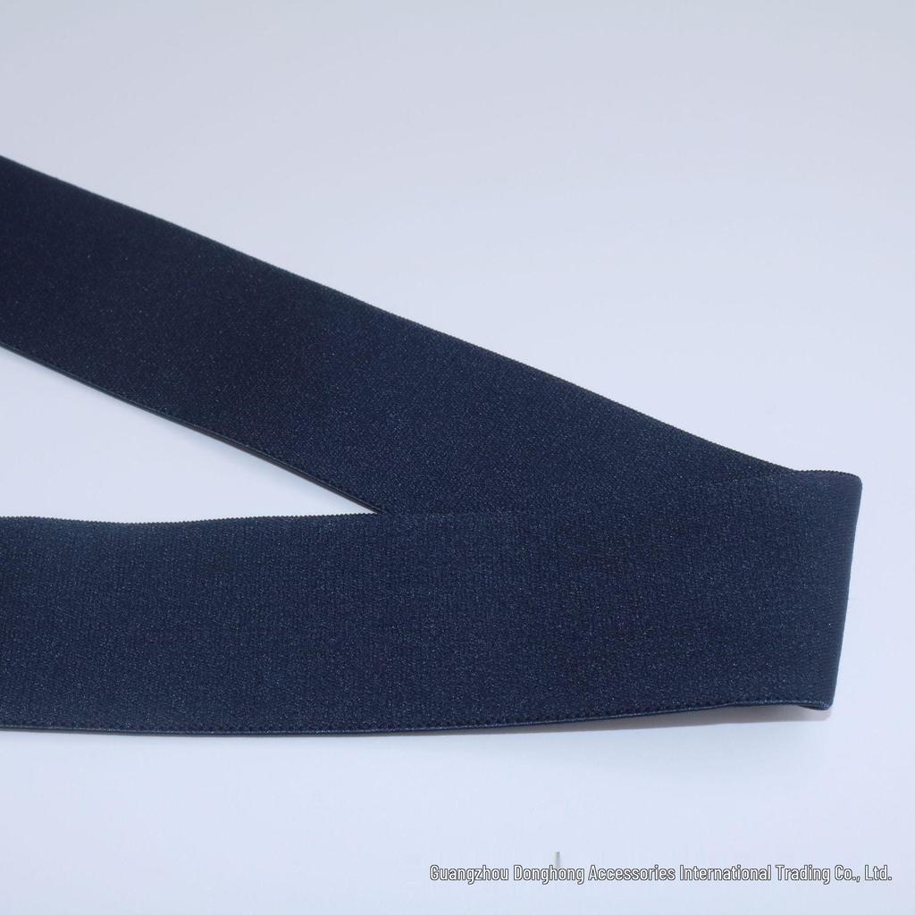 High-Elastic Polyester Imitation Nylon Band for Waistbands and Skirts